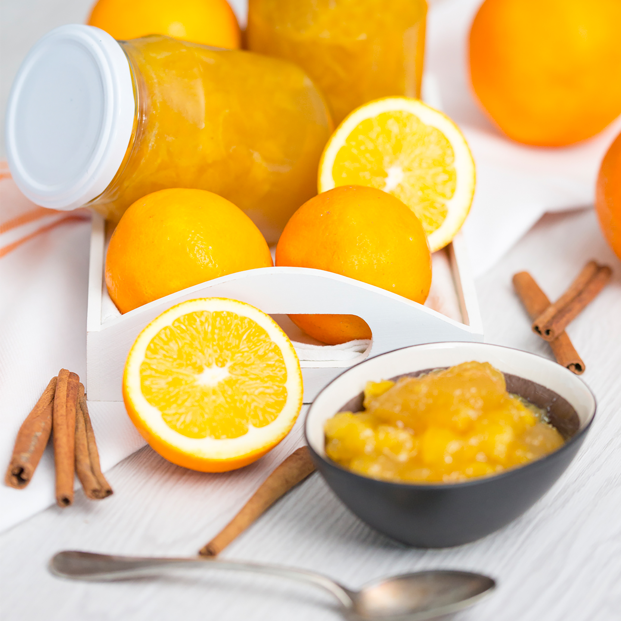 Obst und Gemüse im Glas